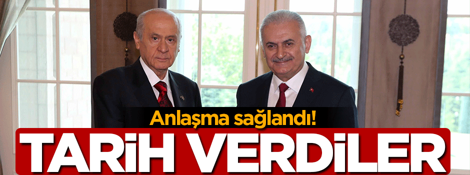 AK Parti ve MHP yeni Anayasa'da anlaştı