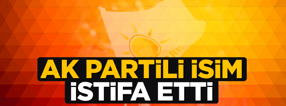 AK Parti Yalvaç İlçe Başkanı Ahmet Sektioğlu istifa etti