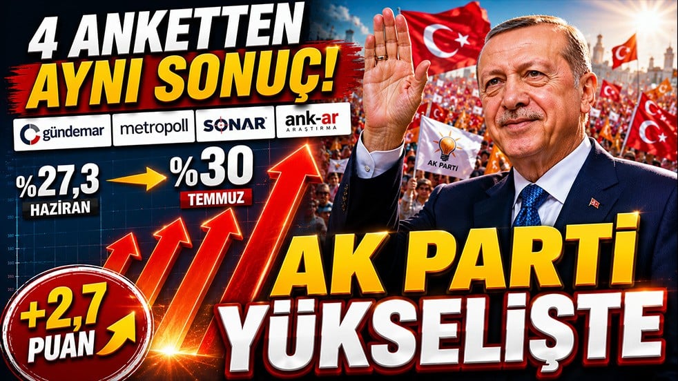 AK Parti yeniden yükselişe geçti! Dört ayrı anketten aynı sonuç çıktı