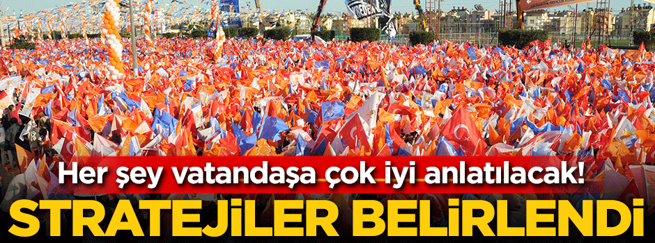 AK Parti yerel seçim stratejilerini belirledi