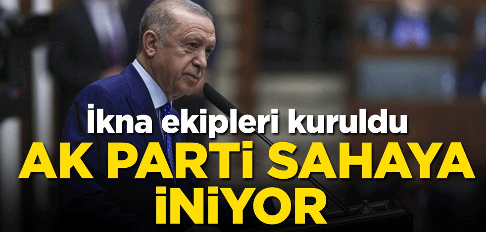 AK Parti'de seçim hazırlığı devam ediyor: İkna ekipleri kuruldu
