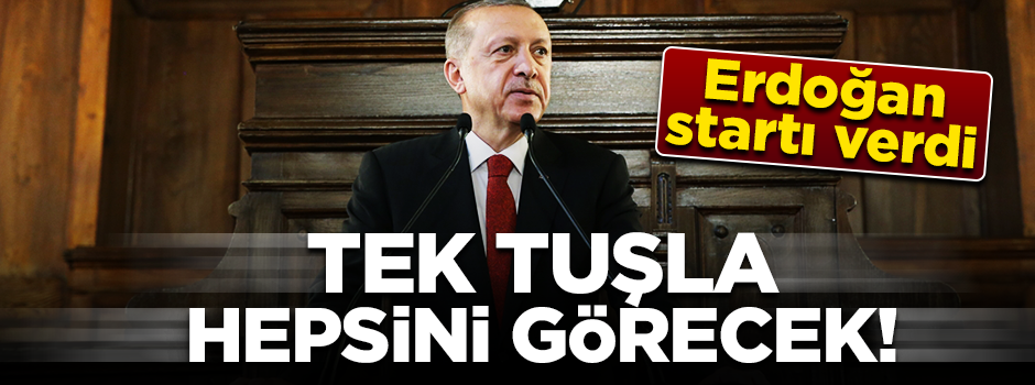 AK Parti'de yerel seçimlere hazırlık! Erdoğan tek tuşla hepsini görebilecek