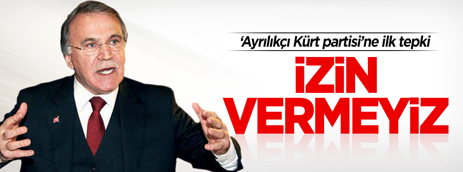 AK Parti'den 'ayrılıkçı Kürt partisi'ne ilk tepki