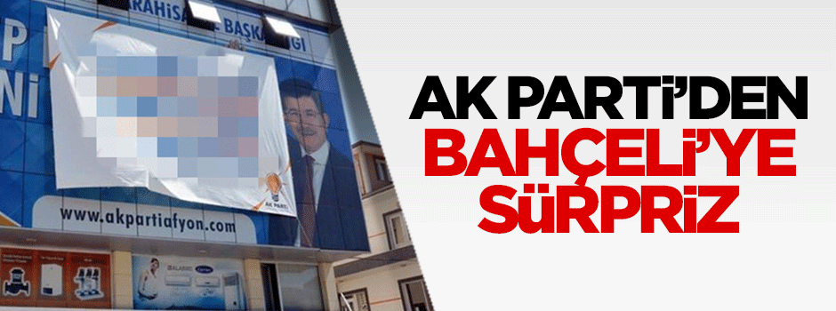 Ak Parti’den Bahçeli’ye sürpriz