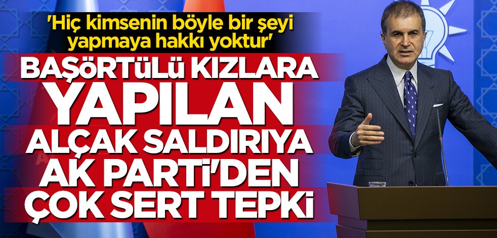 AK Parti'den Karaköy'deki alçak saldırıya sert tepki
