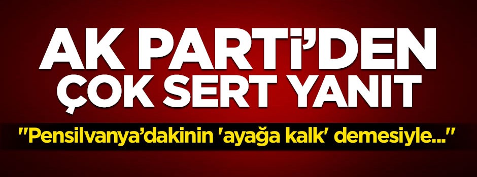 AK Parti'den Kılıçdaroğlu'nun skandal sözlerine sert tepki