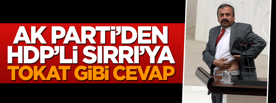 AK Parti'den Mehmet Metiner'den Sırrı Süreyya'ya sert sözler