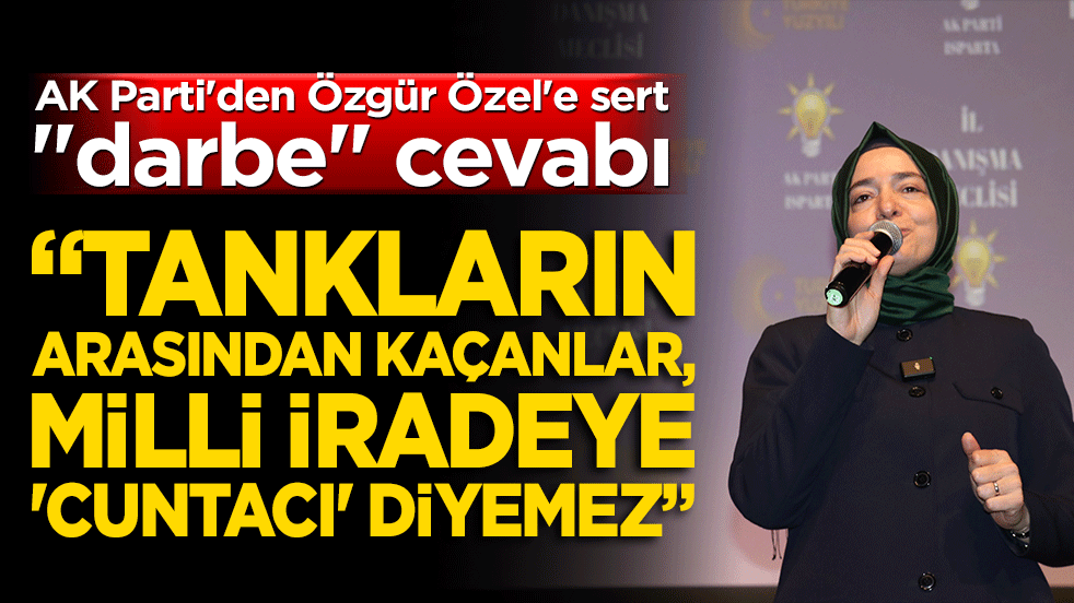 AK Parti'den Özgür Özel'e sert 