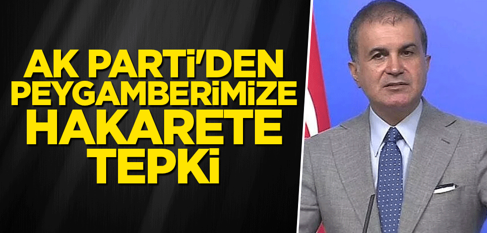 AK Parti'den Peygamberimize hakarete tepki