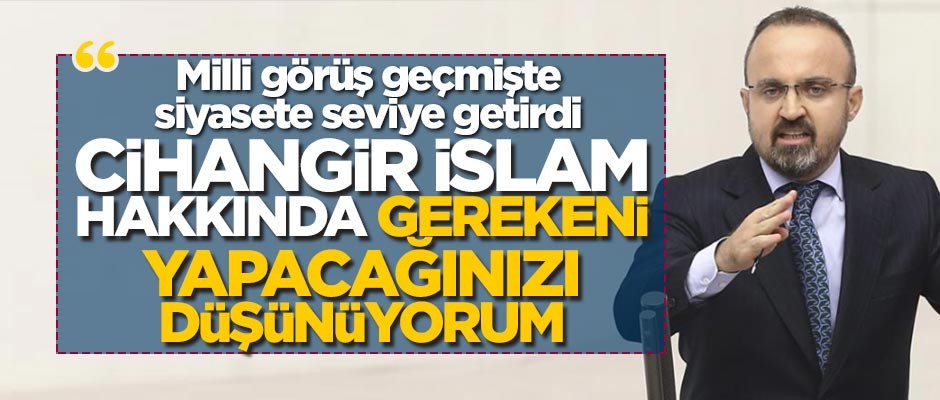 AK Parti'den Saadet Partisi'ne Cihangir İslam çağrısı