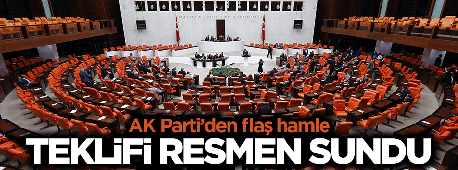 AK Parti'den 'seçilme yaşı' hamlesi