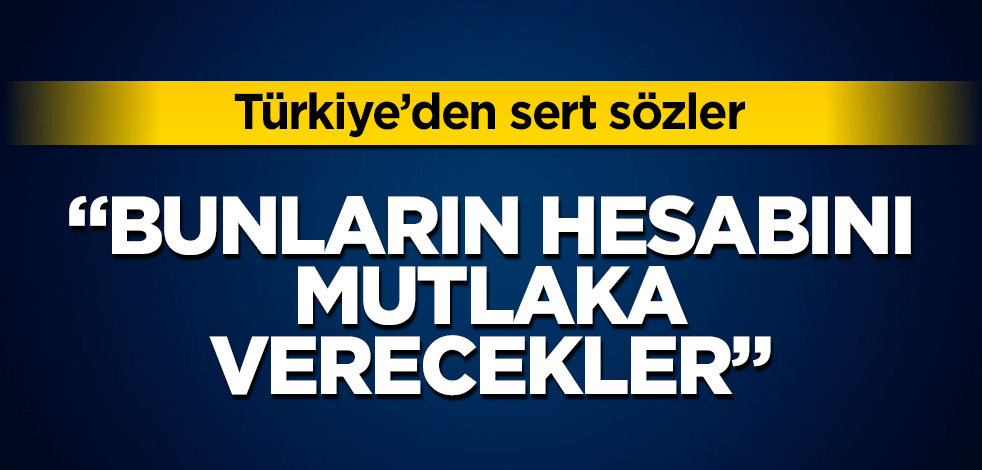AK Parti'den sert sözler! "Bunların hesabını mutlaka verecekler"
