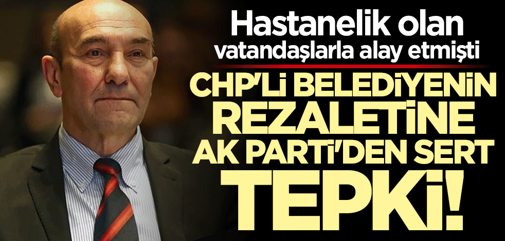 AK Parti'den sert tepki: Kullanılabilir suyu bile kullanılamaz hale getirdiler