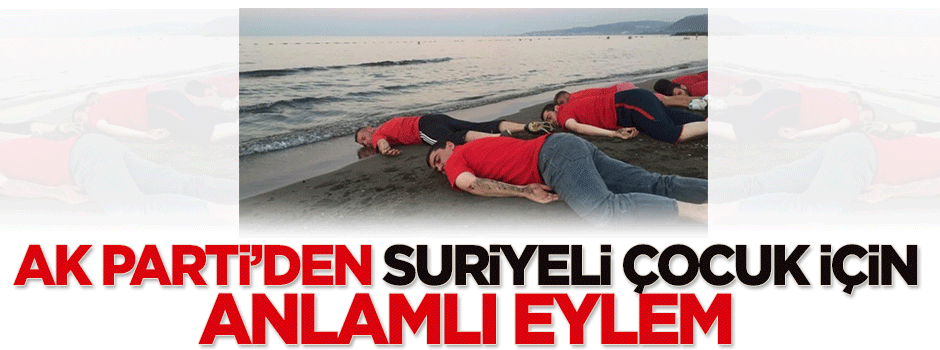 AK Parti'den Suriyeli çocuk için anlamlı eylem