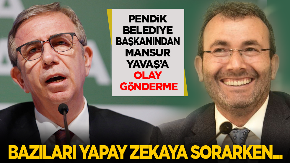 AK Parti’li başkandan Mansur Yavaş’a olay gönderme: Bazıları yapay zekaya sorarken biz 60 km yeni yolla trafiği rahatlattık!