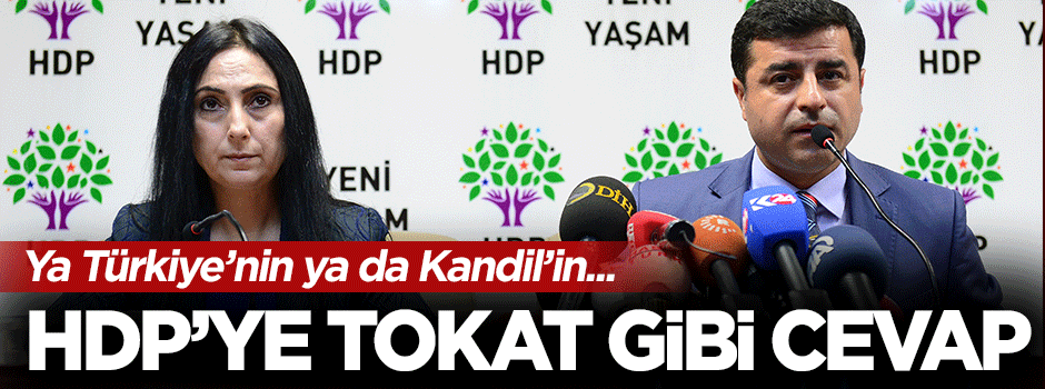 AK Partili Bülent Turan'dan HDP'ye tokat gibi cevap