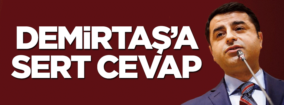 AK Partili Burhan Kuzu'dan Demirtaş'a sert cevap