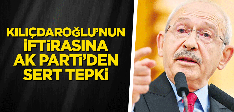 AK Partili Hamza Dağ'dan Kılıçdaroğlu'na tepki