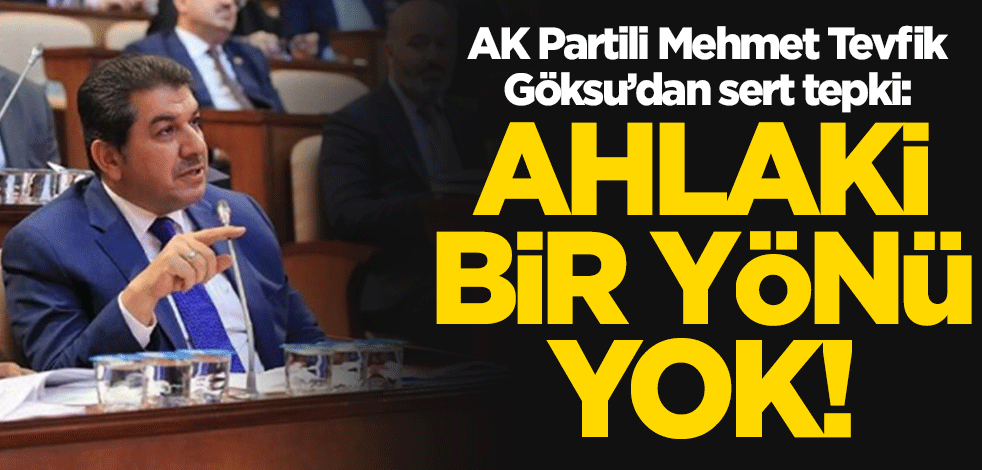 AK Partili Mehmet Tevfik Göksu'dan sert tepki: Yüzde 35 zam yapmanın ahlaki bir yönü yok