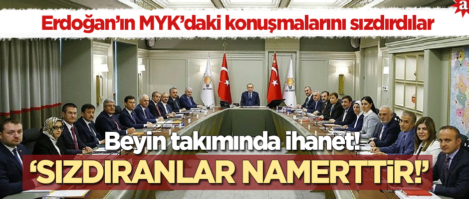 AK Partili Metiner’den MYK tepkisi: O bilgileri kim sızdırmışsa namerttir!