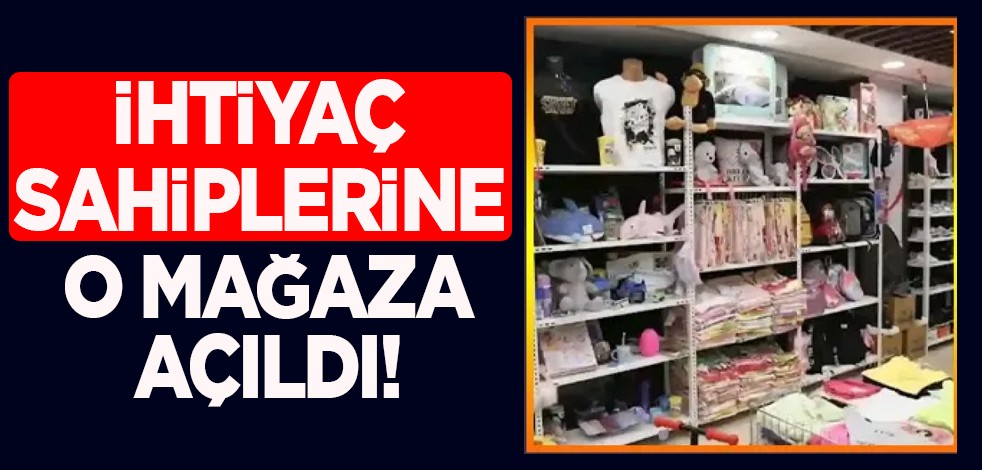 AK Partili o isim bir açılışa imza attı: İhtiyaç sahipleri için giyim ürünlerini satmaya karar verdik, devam edeceğiz
