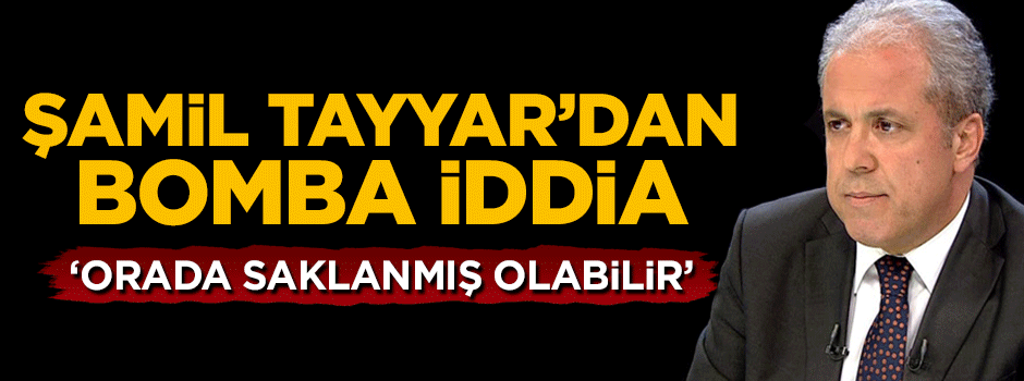 AK Partili Şamil Tayyar'dan bomba iddia: Adil Öksüz ABD konsolosluğunda...