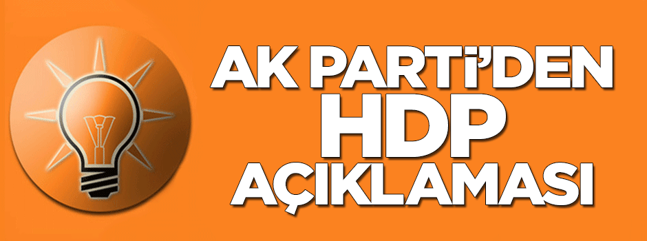 AK Partili Taner Yıldız, HDP'nin seçim beyannamesini değerlendirdi