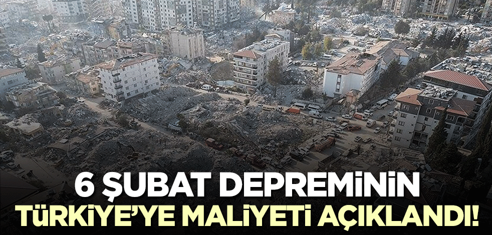 AK Partili Uslu Kahramanmaraş merkezli depremlerin Türkiye'ye maliyetini açıkladı!