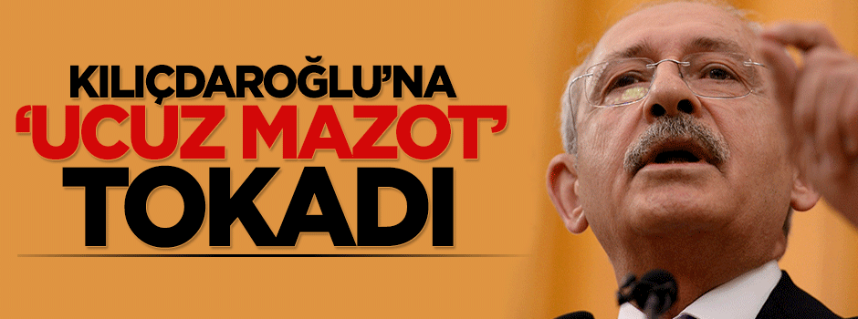 AK Partili vekilden Kılıçdaroğlu'na 'ucuz mazot' tokadı