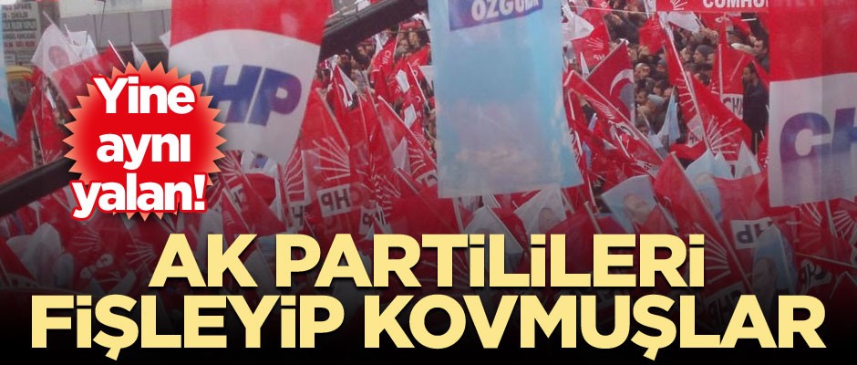 AK Partilileri fişleyip kovmuşlar
