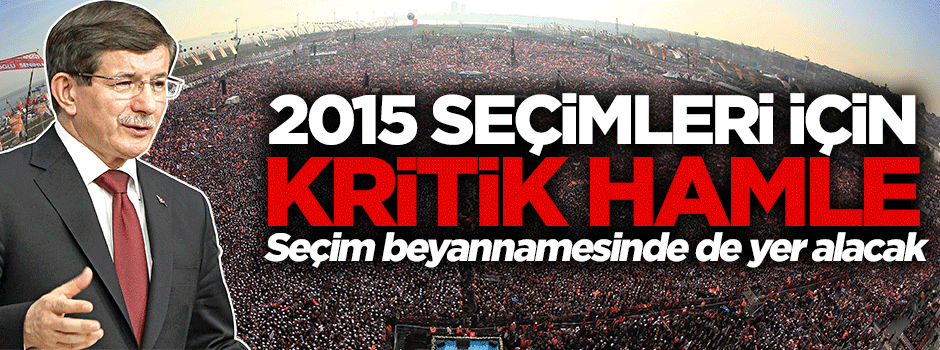 AK Parti'nin 2015 seçimlerindeki temel vaadi Başkanlık Sistemi
