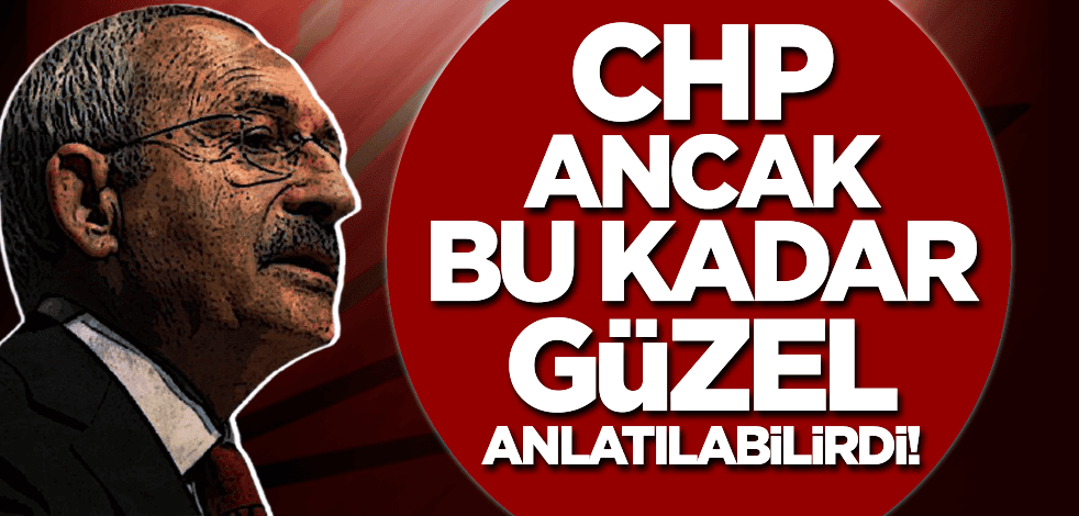 AK Parti'nin mega projelerini eleştiren CHP ancak bu kadar güzel anlatılabilirdi!