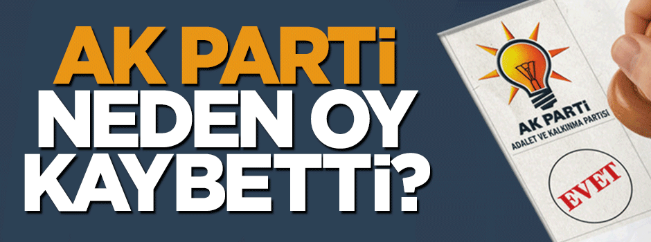 Bahadıroğlu: Ak Parti’nin oy kaybında manevi sebepler de var