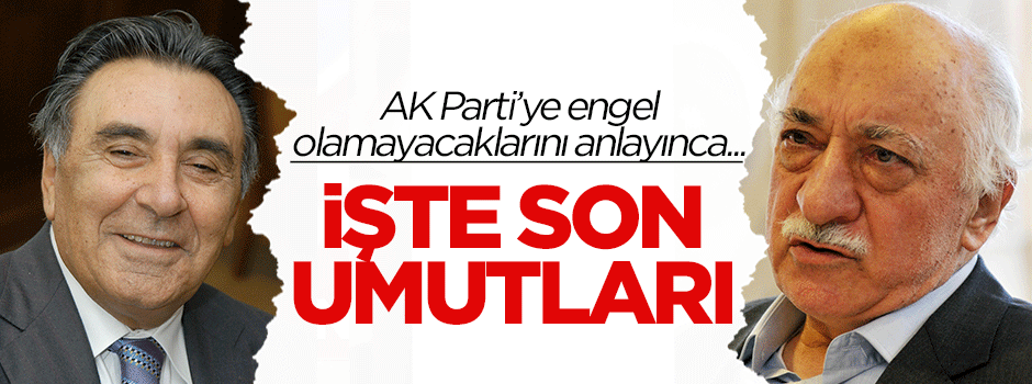 AK Parti'ye engel olamayacaklarını anlayınca şaibeye sarıldılar