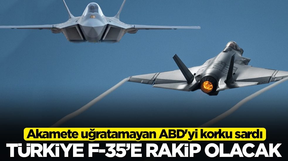Akamete uğratamayan ABD'yi korku sardı: Türkiye F-35'e rakip olacak