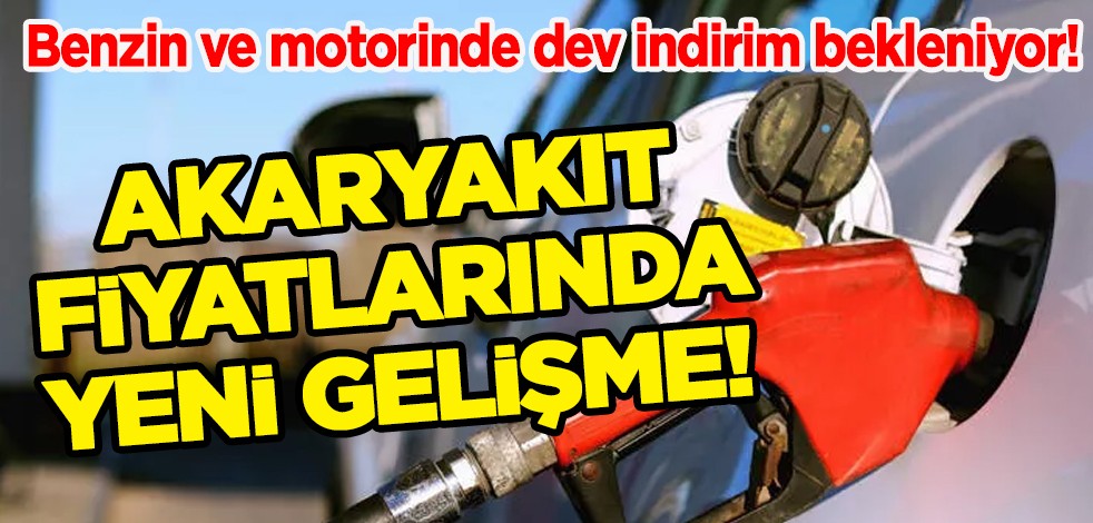 Akaryakıt fiyatları: Benzin ve motorinde dev indirim bekleniyor! Ham petrol 90 doların altına geriledi