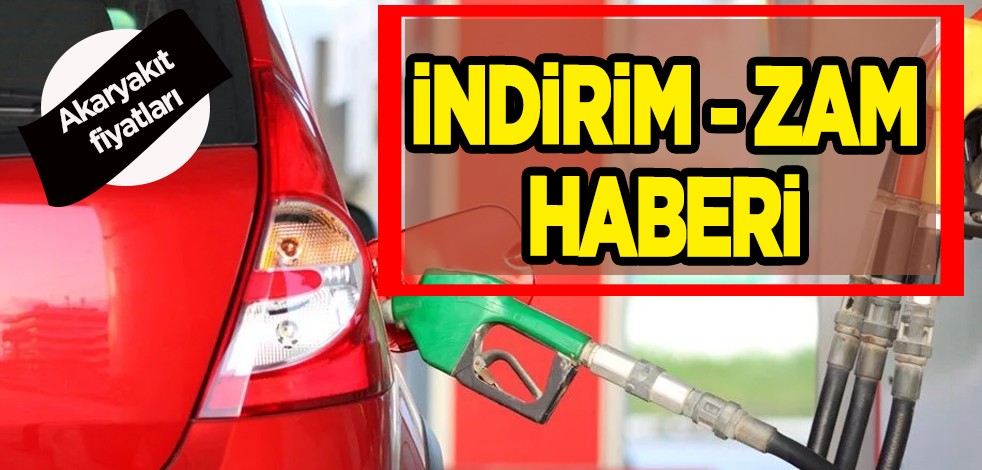 Akaryakıt fiyatları güncel: Benzin indirimi ve zam ile ilgili flaş gelişme! Dikkat çeken akaryakıtta o rakamlar