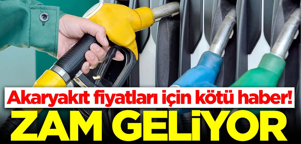 Akaryakıt fiyatları için kötü haber! Yeni haftanın ilk zammı geliyor, depoları doldurun