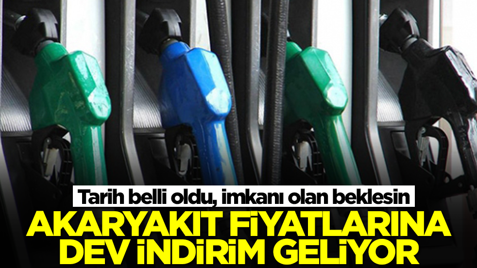 Akaryakıt fiyatlarına dev indirim geliyor! Tarih belli oldu, imkanı olan beklesin