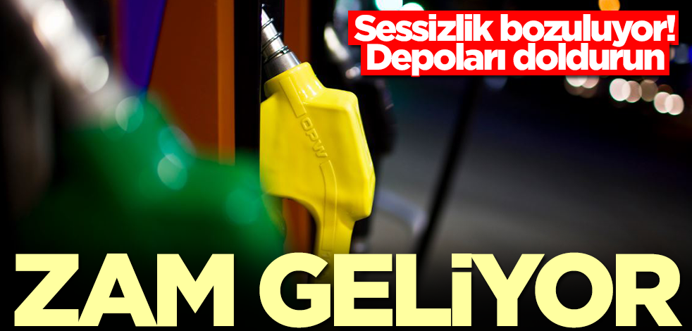 Akaryakıt fiyatlarına zam geliyor! Depoları doldurun, tarih belli oldu