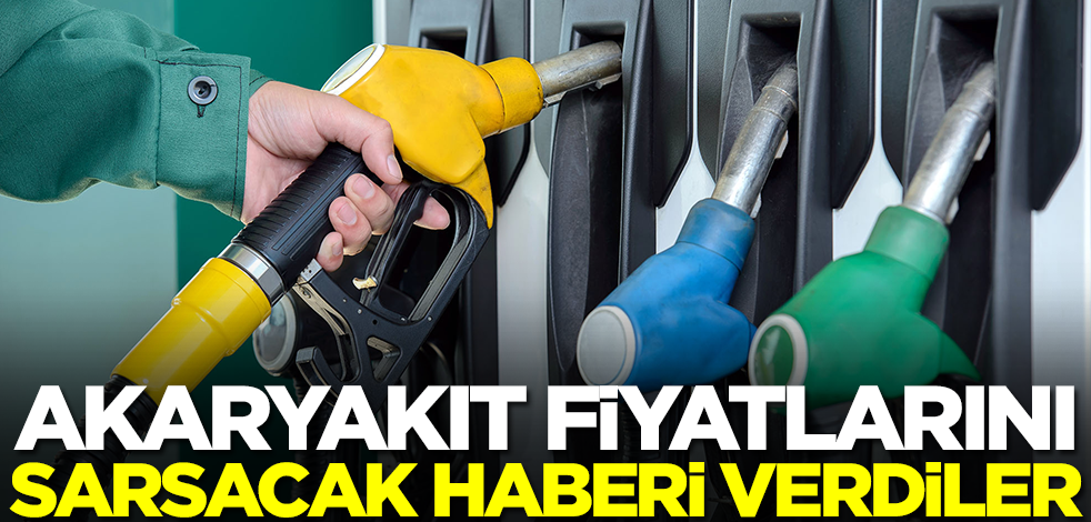 Akaryakıt fiyatlarını sarsacak haberi az önce duyurdular