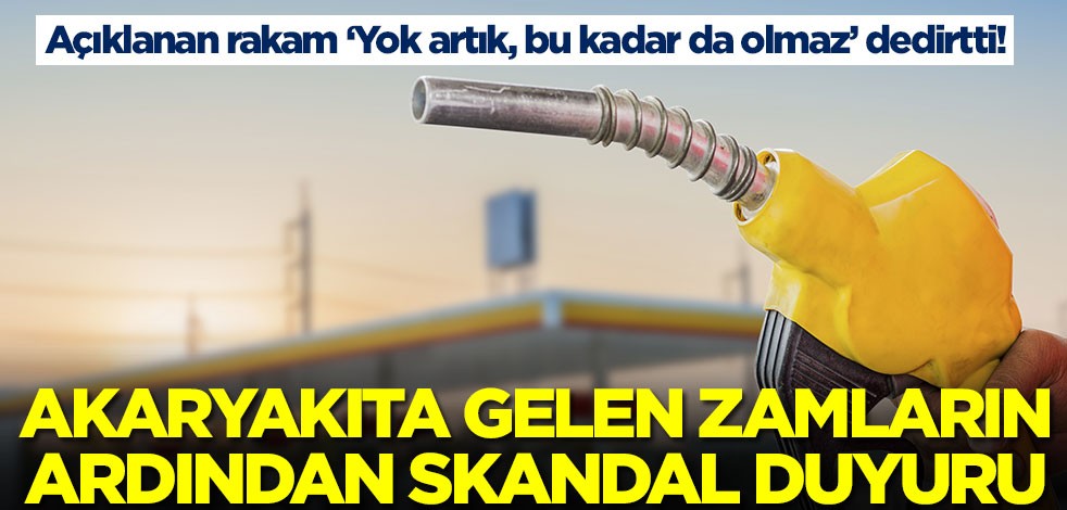 Akaryakıt zamları sonrası skandal duyuru! Araç sahipleri bu kez çıldıracak