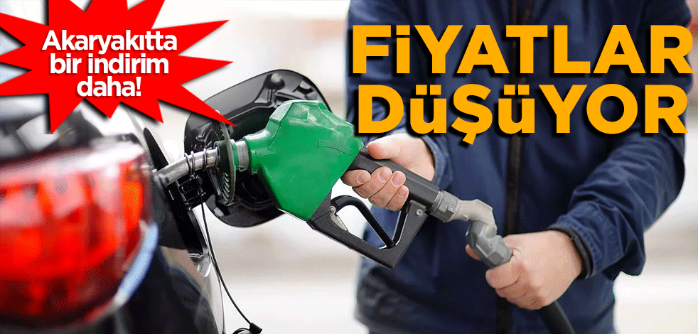 Akaryakıta bir indirim daha: Fiyatlar düşüyor