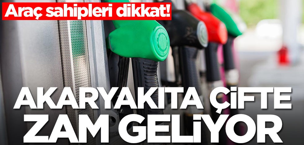 Akaryakıta büyük zam geliyor! Depoları doldurun, yarını beklemeyin