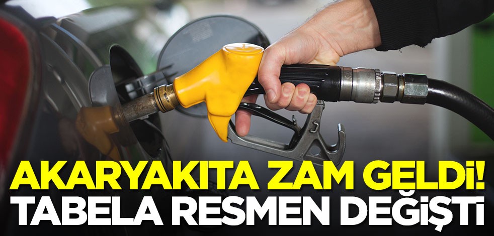 Akaryakıta zam geldi! Vatandaşa kötü haber