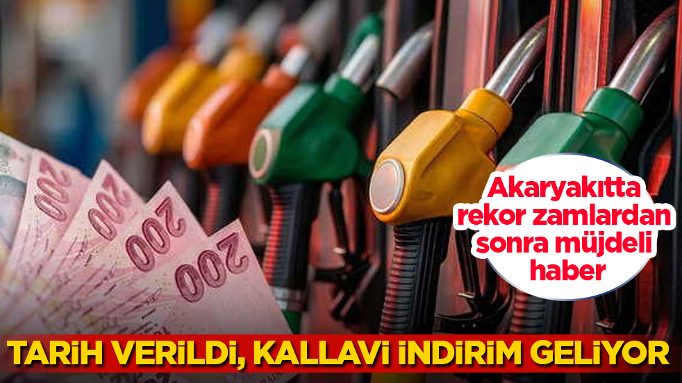Akaryakıtta rekor zamlardan sonra müjdeli haber! Tarih verildi, kallavi indirim geliyor