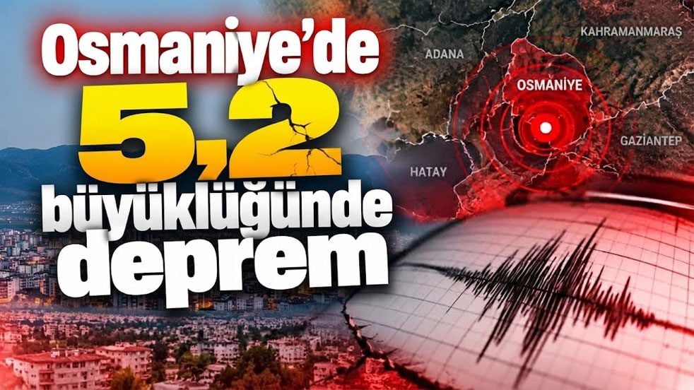 Akdeniz beşik gibi! Bir şiddetli deprem de Osmaniye'de