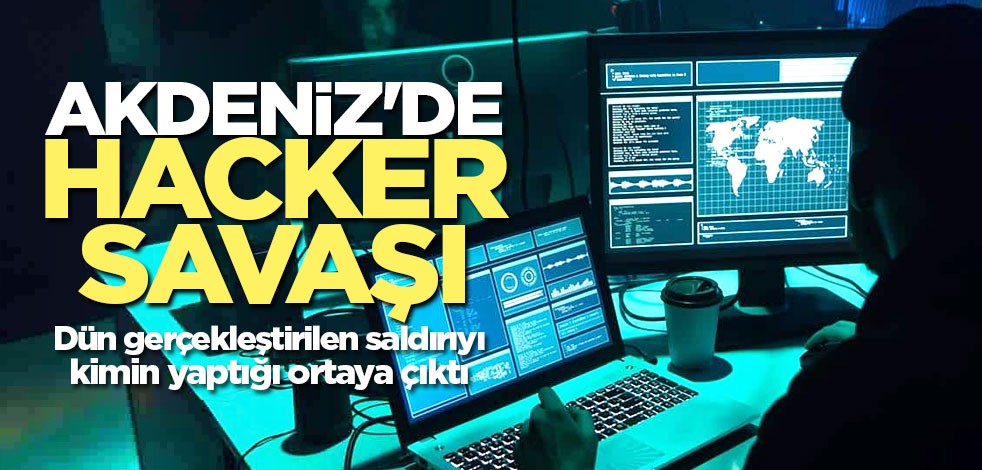 Akdeniz'de Hacker savaşı