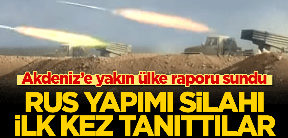 Akdeniz’e yakın ülke raporu sundu! Rus yapımı füzeleri ilk kez tanıttılar
