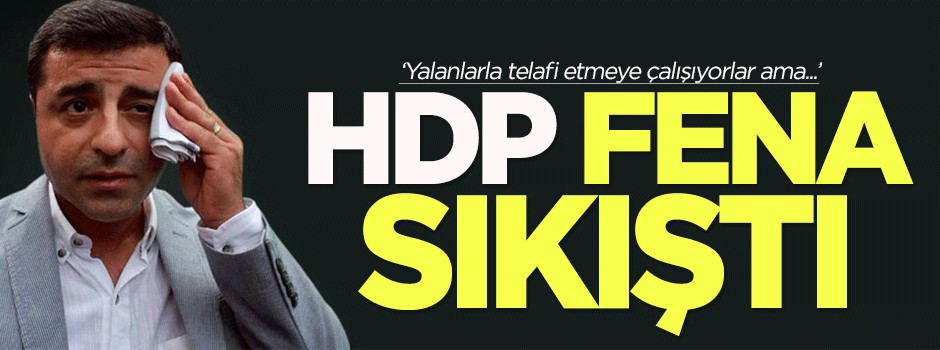 Akdoğan: HDP sıkıştı